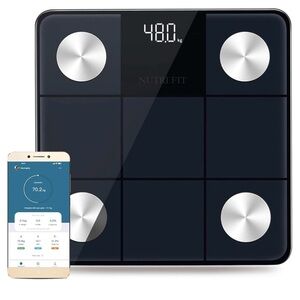 Nutri Fit Digital Body Scale in Black - NWT